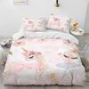 3D Print Cartoon Cute Ballet Girl Ballerina Comfortable Duvet Quilt Cover Pillowcase Bedding Set Bedroom Decoration Home Textile