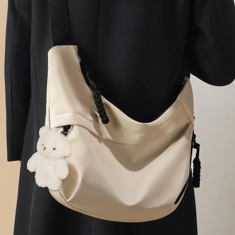 Dumpling bag women's new versatile casual shoulder backpack large capacity lightweight women's messenger bag