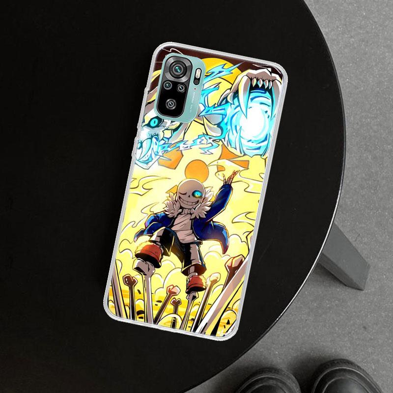 Undertale Sans Doggo Phone Case Cover For Xiaomi Redmi Note 15 14 13 12 11 Pro Plus 14S 12S 11S 11T 11E 10S 10 Customized Fundas