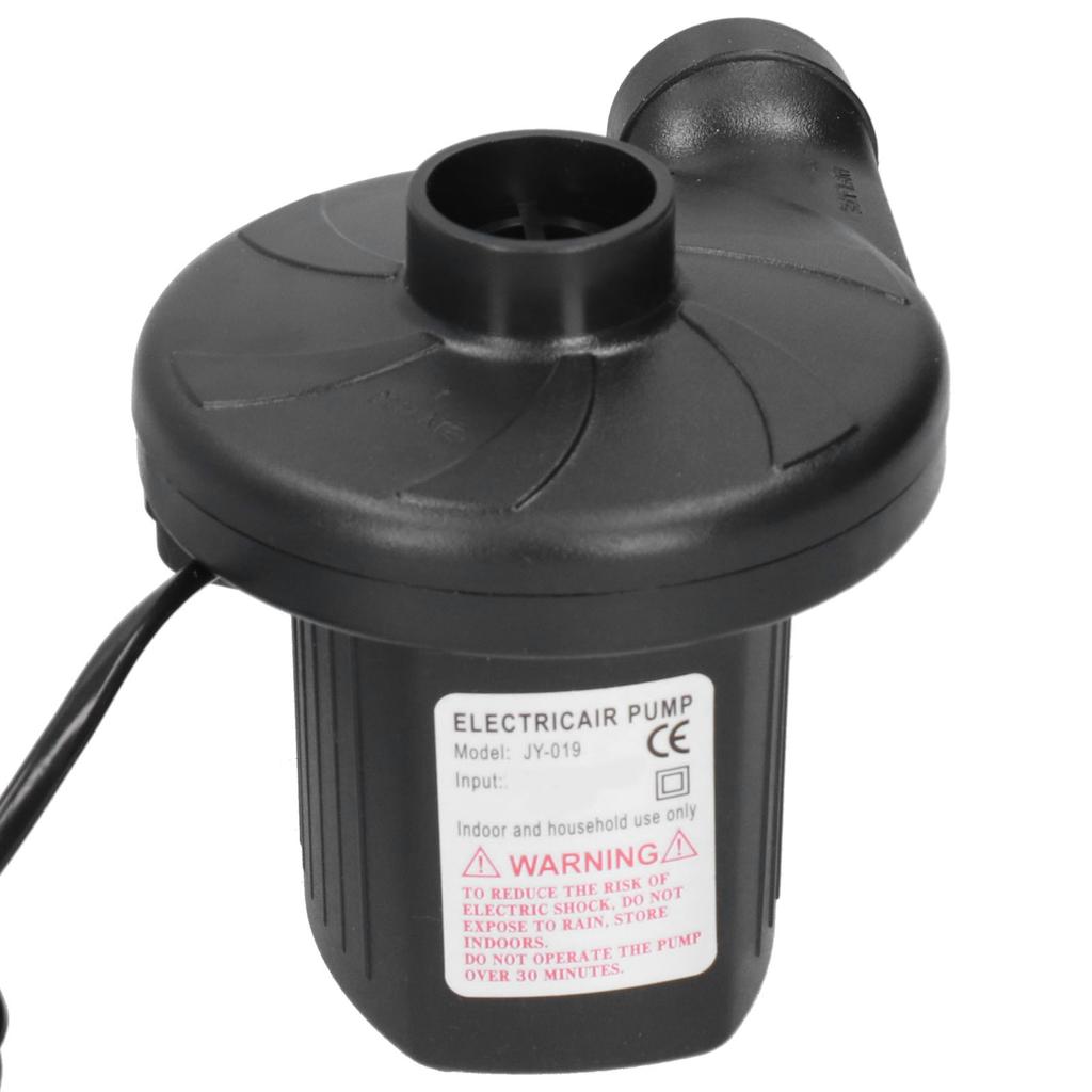 150W Electric Inflator Pump Portable 3‑Nozzle Deflated Inflated Universal Air Pump for Outdoor Camping