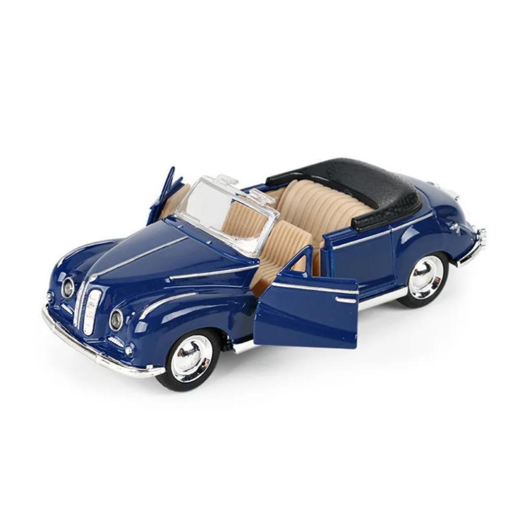 1:32 Lega Modello Auto d'Epoca Giocattolo per Bambini Ornamenti per Auto Giocattolo a Retrazione Modello di Auto Giocattolo per Ragazzo Die-Cast Giocattolo Educativo