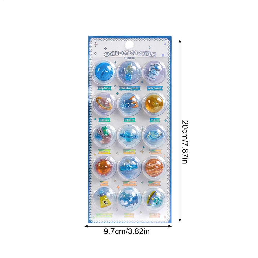 3D Bubble Stickers Embossed Stickers Decorations Journal Decals for Phone Case Notebook Planner Scrapbooking Laptop Craft Kids