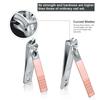 New Nail Clippers Manicure Set, Travel Mini Nail Clippers Kit Pedicure Care Tools, Stainless Steel Grooming kit