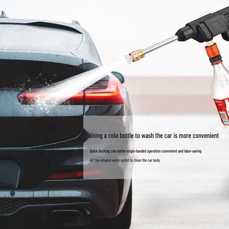 Portable Wireless High-Pressure Car Washer with Lithium Battery