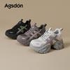 Platform dad shoes new spring great-looking lightweight retro outdoor sports and leisure shoes