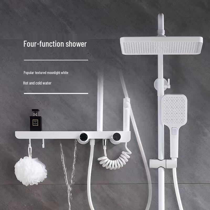 Умная душевая система Lilang из цельной меди, 4 режима