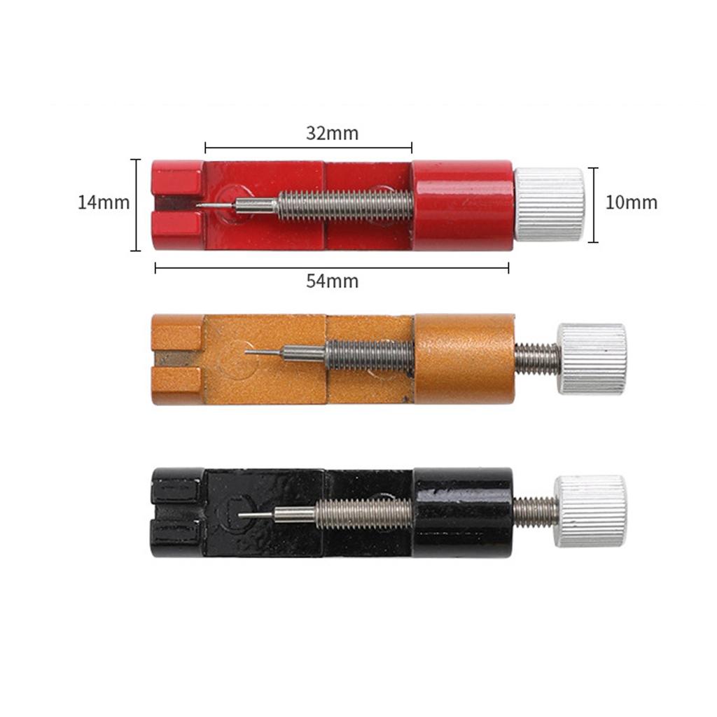 Professional Watch Band Link Remover Tool Metal Bracelet Adjuster Kit for Watch Repair Resizing with Spring Bar Pliers
