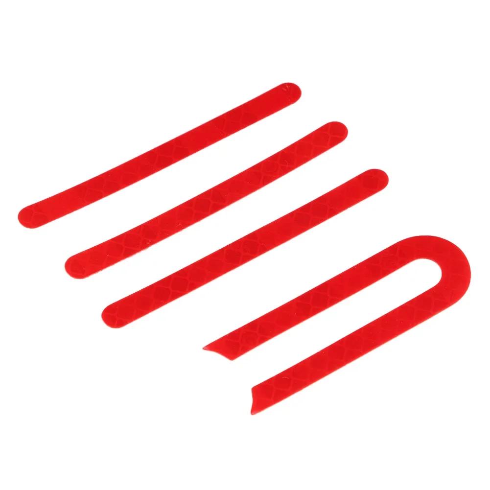 Radabdeckung Schutzschale für Xiaomi Elektroroller Pro 2/M365 Pro Sicherheitsreflektierendes Rohr Nachtreflektor Rollerzubehör