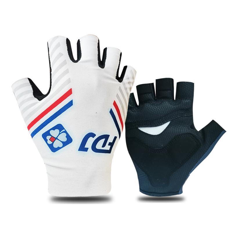 Pro Team 2026 Breathable Cycling Gloves UAE ITALY Road Bike Gloves Men Sports Half Finger Anti Slip MTB Bicycle Glove