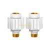 2 Pieces Without Shock Safety Valves for Kitchen Supplies and Bathroom Use D57B