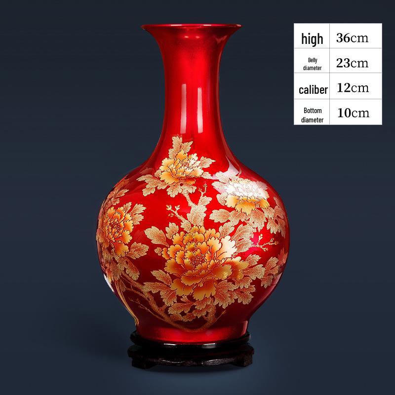 Jingdezhen Ceramic Vases - Chinese Home Decor for TV Cabinets & Shelves