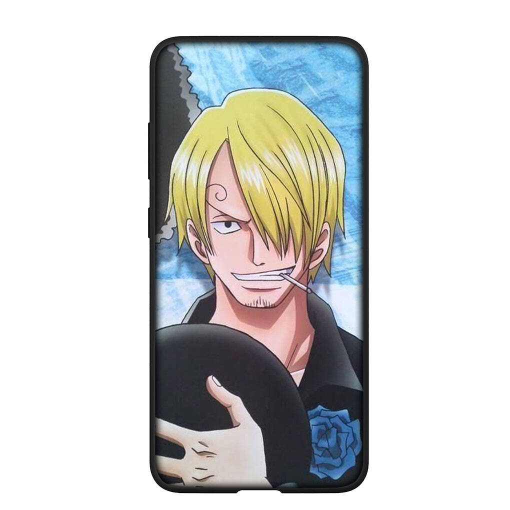 Phone Case for Samsung Galaxy S25 S23 S24 Ultra FE Plus A05 A06 A15 A16 A36 A37 A35 A54 A55 A56 A57 A25 A26 A53 A17 Funda Luffy One Pieces Sanji Cover