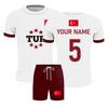 Soccer and Shorts Set 2-Piece for Kids Adults, Youth Boys Girls Sports Training Uniform, Breathable Quick-Dry Soccer Kit for