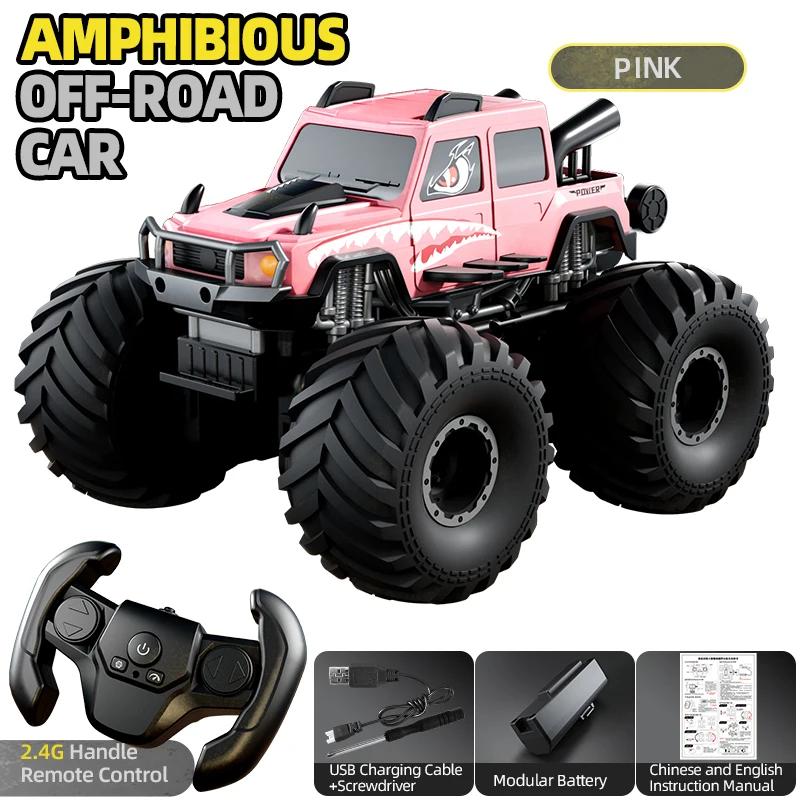 

Q215 амфибийный радиоуправляемый автомобиль 2.4G водонепроницаемый 4WD внедорожный высокоскоростной скалолазный гусеничный автомобиль с дистанционным управлением игрушки для детей