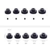M1 5mm Welle 11-15Z 16-20Z 21-25Z 26-30Z Schwarzes Stahlmetallritzel Motorritzel für 1/8 1/10 RC Auto Modell Spielzeug Motorzubehör