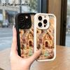 Funda de teléfono: Plano 2D, adecuado para iPhone 18 17 16 15 14 13 12 Pro, casa de jengibre de caramelo, regalo perfecto para las fiestas de Navidad y Halloween