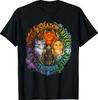 Gatto Felino Ombra del Vento Stella del Fiume Cielo Tonante, T-Shirt Gatto Stella del Fuoco