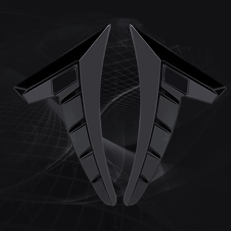 Car Exterior Accessories For Hyundai Elantra (CN7) -2024 ABS Side Wing Air Flow Fender Grille Intake Vent Trim Sticker 2pcs