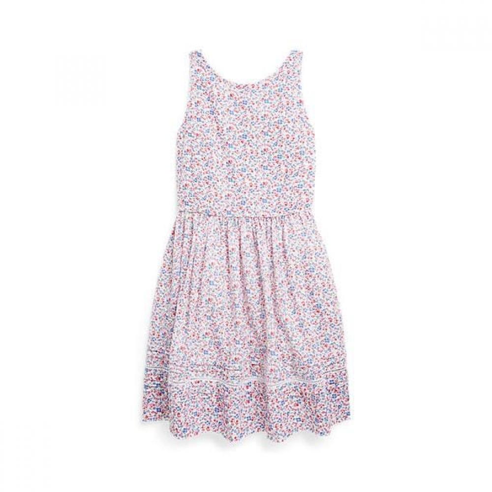 Polo Kids Girls Floral Cotton Seersucker Dress Cwpodrsg3d20542999 10