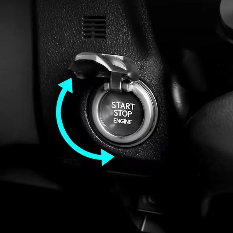 Car Engine Start Stop Button Cover Ignition Switch Protector Stickers For Mercedes Benz C400 C450 C160 C180 C200 C220 C250 C300 OU4
