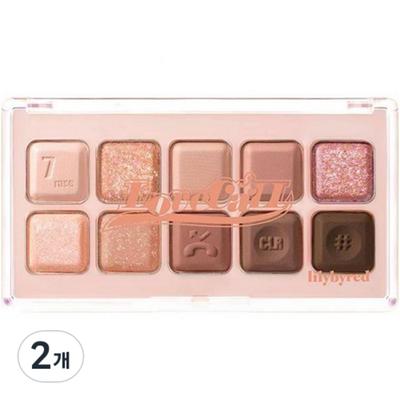 Paleta očních stínů s klávesnicí Mood, 07 Rose Dial, 2 kusy