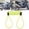 1.2M Disc Lock Reminder Cable Anti Thief Motorbike Motorcycle Wheel Disc Brake Alarm Lock Reminder Cable Brake Rotor Locks