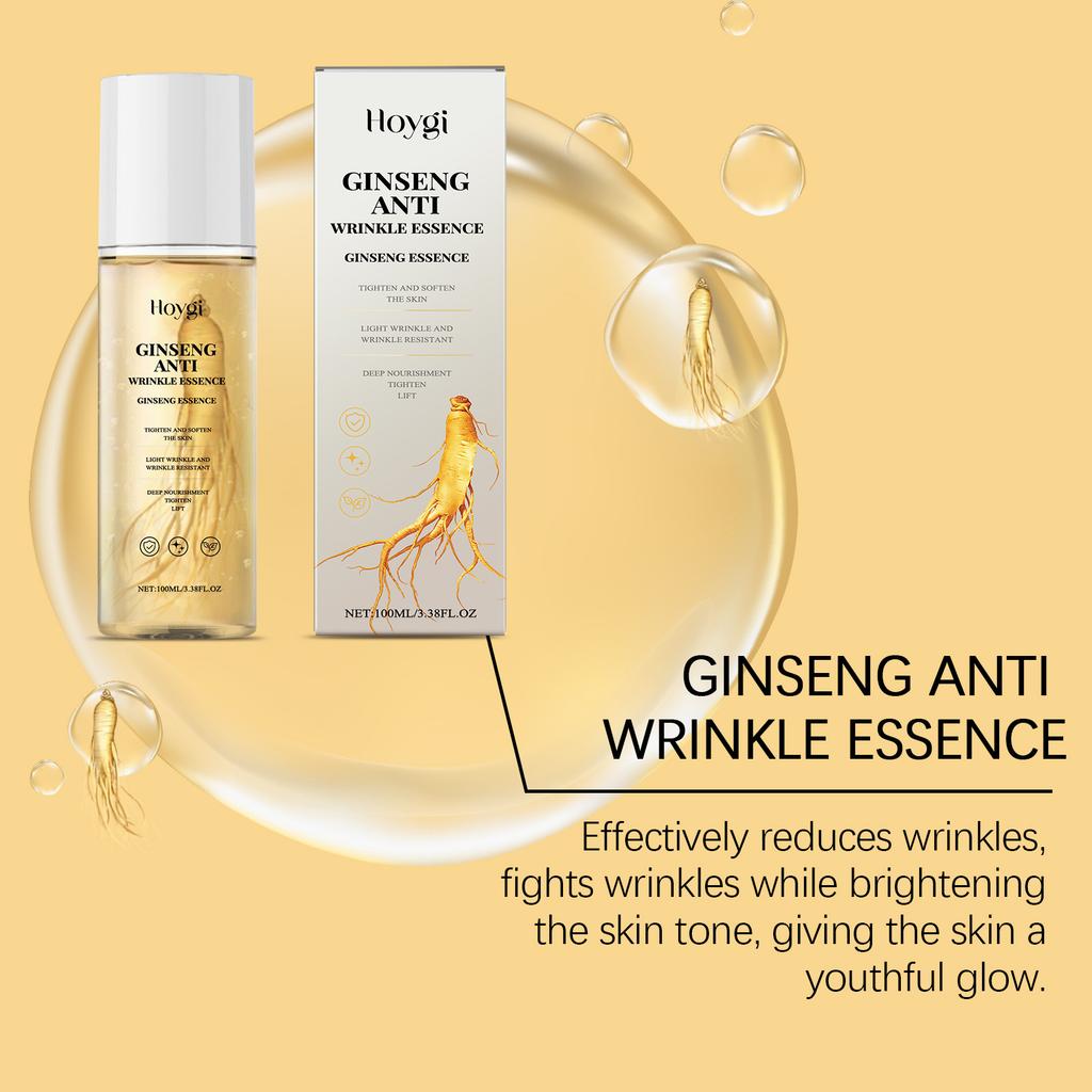 Ginseng Firming Essence Serum Reduce Fine Lines & Eye Wrinkles Nourish Tighten Skin Care
