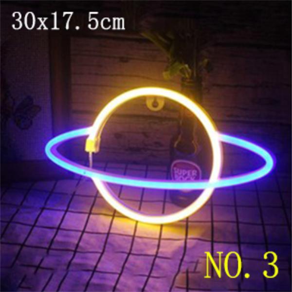 TDBNEON Insegna LED Luna E Nuvola - Luce Notturna Dimmerabile A Batteria O USB - 39,4x25,4 Cm Per Camera Da Letto