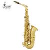 SLADE Eb Alto Saxophone E Flat Brass Electrophoresis Gold Sax Professional Woodwind Instrument with Saxofone Case Accessory
