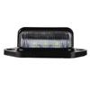 12V 6LED License Plate Tag Light 6000K Bright Waterproof Lamp for Boats Cars Trucks RVs
