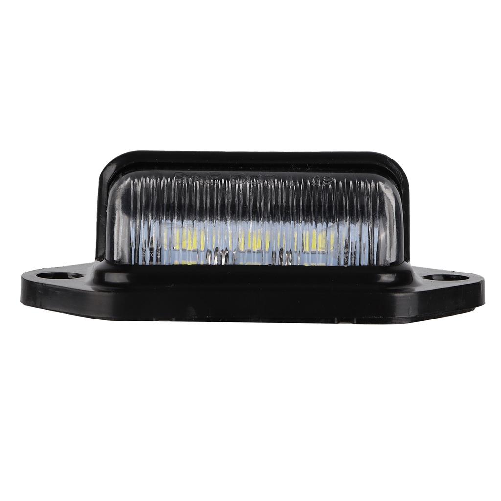 12V 6LED License Plate Tag Light 6000K Bright Waterproof Lamp for Boats Cars Trucks RVs