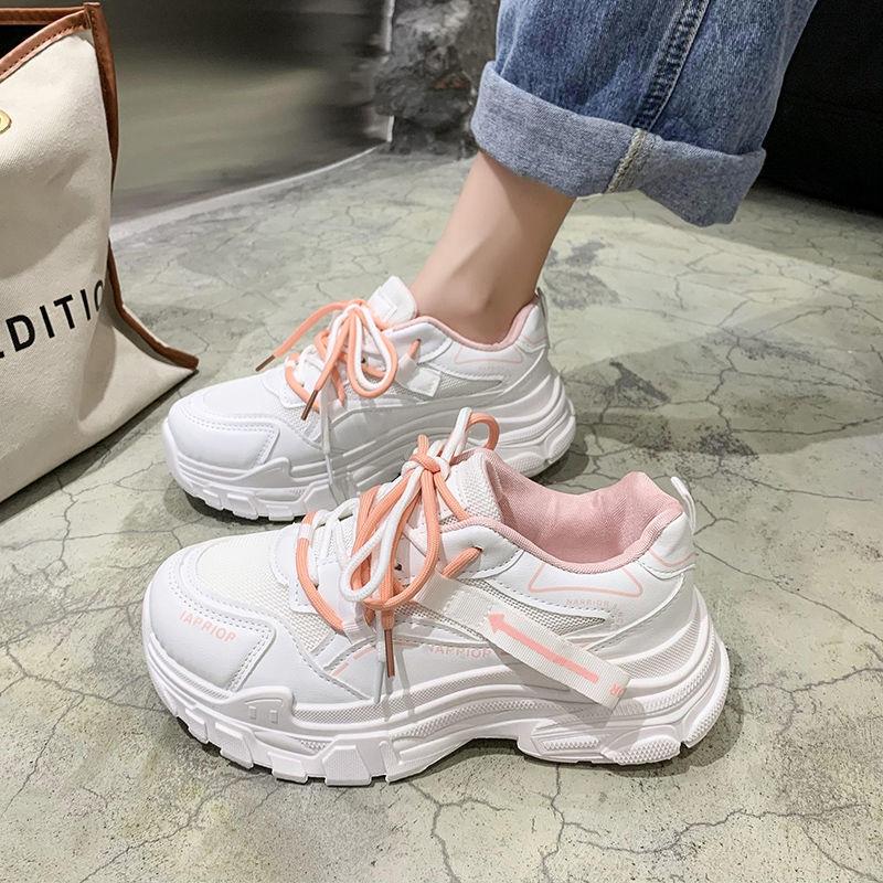 

Shoes Breathable mesh sneakers women s shoes high-top non-slip shoes 40 рожевий