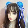Bowknot Hair Bun Cover Side Clip Halloween Costume Hairpin Theme Party Headpiece