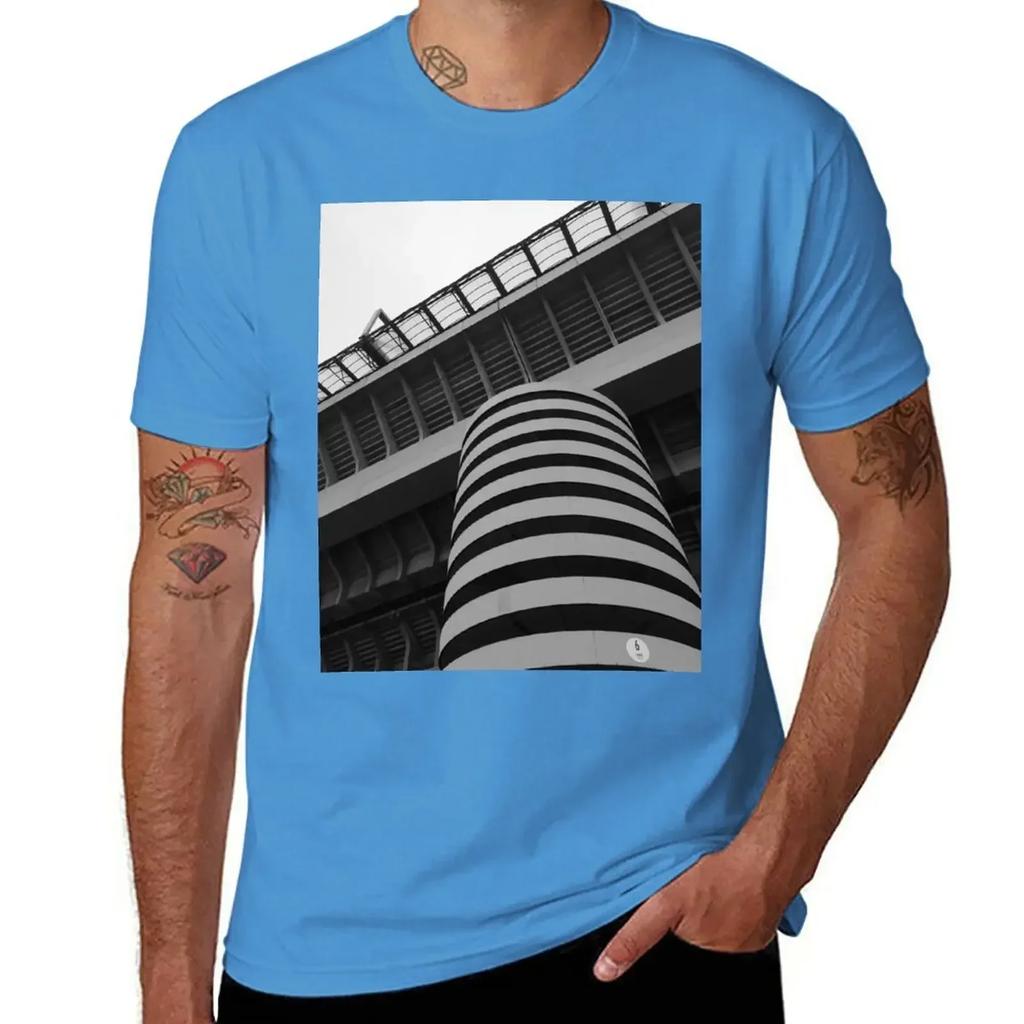 Colonna dello stadio di San Siro - Giuseppe Meazza T-Shirt asciugatura rapida vestiti carini vestiti estetici t-shirt grafiche uomo anime