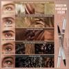 W3W Eyebrow Pencil Waterproof And Non-Smudging 4D Micro-Engraving Double-Headed Eyebrow Pencil Eyeliner 2In1 Liquid Eyebrow Pencil