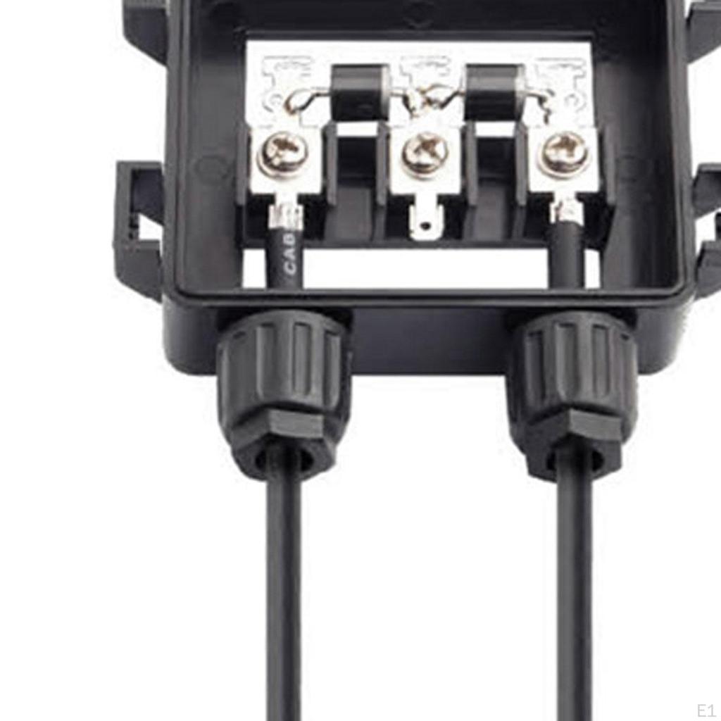 2x 6A Solar Junction Box PV Plug