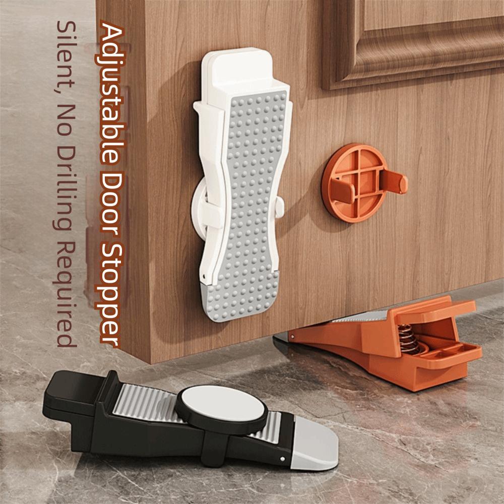 Non Slip Anti-collision Door Stopper No Punching Floor Door Block Door Wedge  Indoor Application