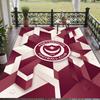 Soft Floor Carpet Portsmouth FC Pattern Area Rug Decorative Mat For Home Room Decoration