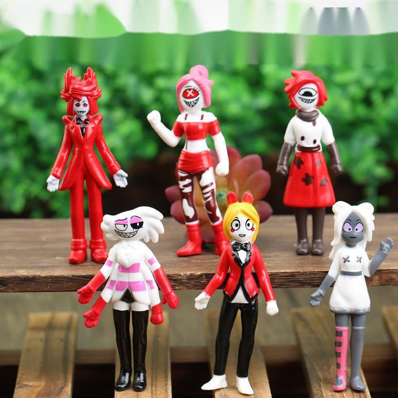 New Hazbin Hotel Action Figure Model Toy Hazbin Hotel Suit Anime Periphery Collection Figures Model Toy For Kid Gift