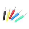 2 Sets J.20013 Multimeter Testing Probes 4mm Safety Socket 5 Colors Maintenance Tools