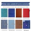 Custom Logo A5/B5 Leather Notebook Gift Set for Office Meetings