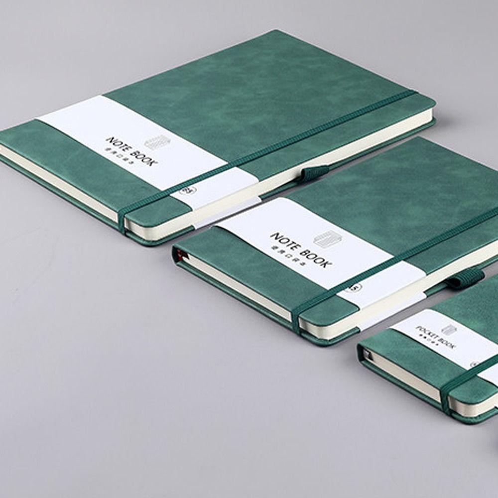 With Elastic Band A6/A7 Pocket Notepad Portable Portable Mini Notebook   School &office Supply