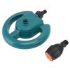Gartensprenger Automatische Rotation 360 Grad Langlebige ABS Runde Basis Weit Verbreiteter Rasensprenger