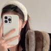 Winter Yoga Spa Sports Hair Hoop Delicate Plush Hairband Faux Furs Designed Woman Teens Wash Face Hair Accessory
