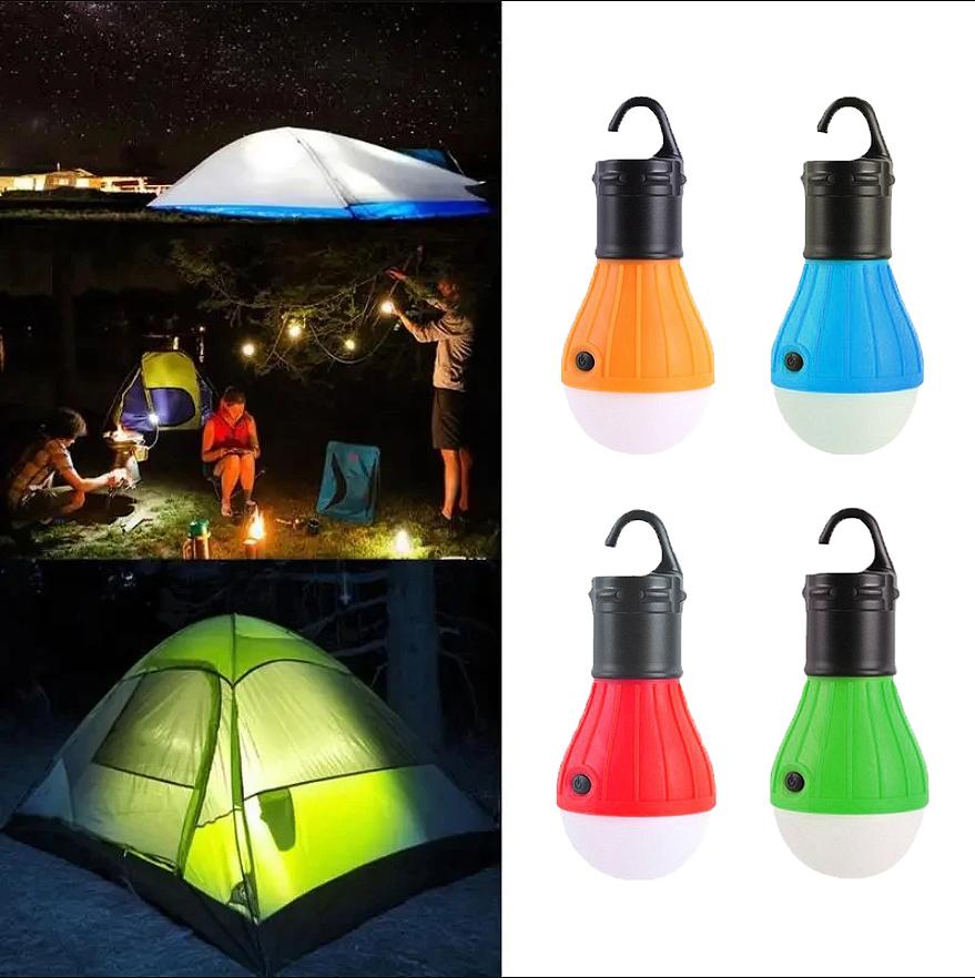 Portable Camping Light Outdoor Multi Functional Tent Light Waterproof Camping Light LED New Hook Mini Emergency Light