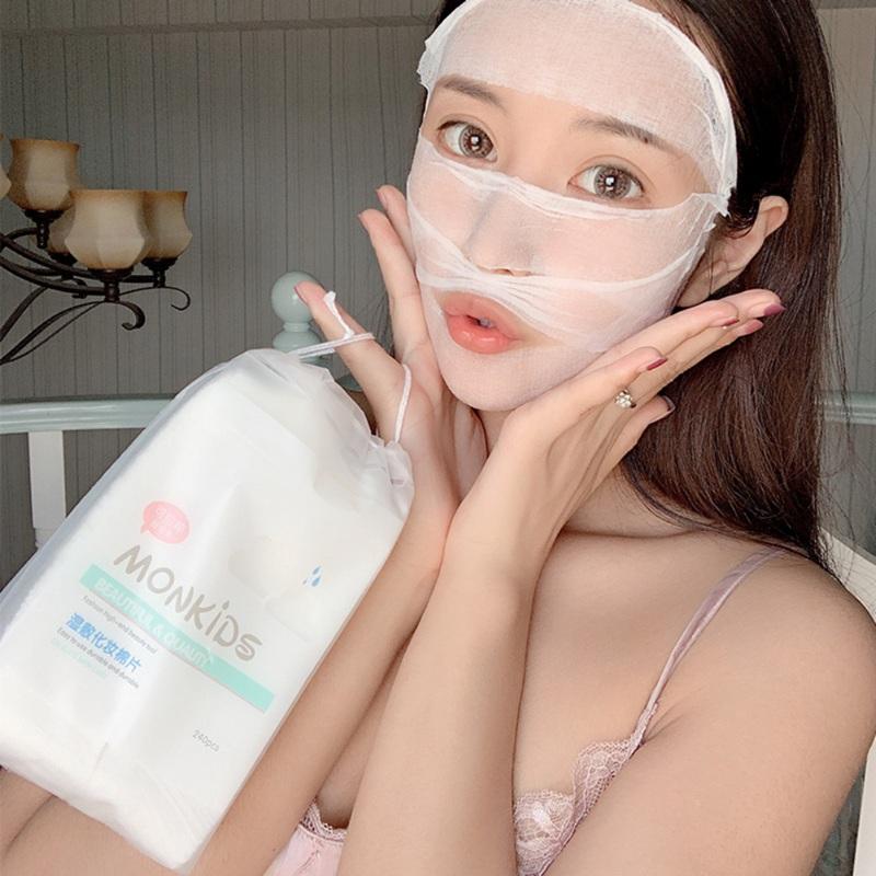 

240 шт. одноразовые растягивающиеся влажные компрессы для кожи, хлопковые салфетки для снятия макияжа, полотенце, тоник для лица, инструменты для чистки ухода за кожей