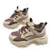 High-value Dad Shoes Women's Color Matching Thick-soled Inner Height-increasing Women's Shoes 2025 Spring and Autumn New Non-slip Versatile Casual
