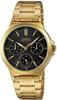 Standard Casio Black Analog Business Quartz Watch Women's LTP-V300G-1A (International Shipping)
