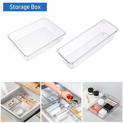 Drawer Storage Organizer Transparent Cosmetics Organizer Boxes New Desktop Storage Box