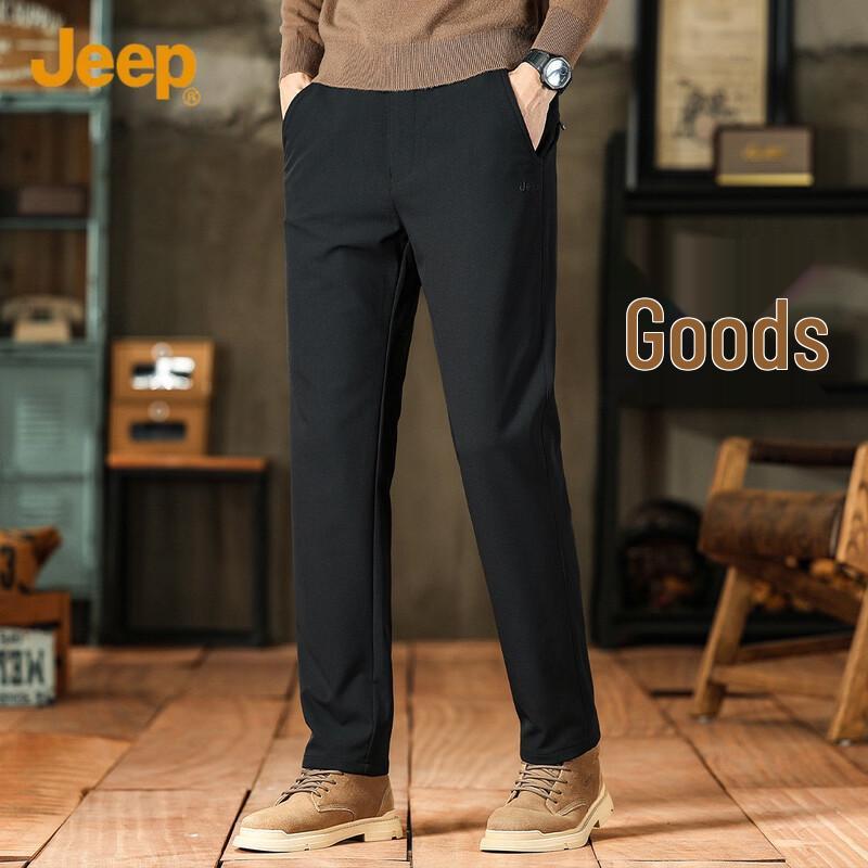 JEEP Men's Versatile Straight-Leg Casual Pants